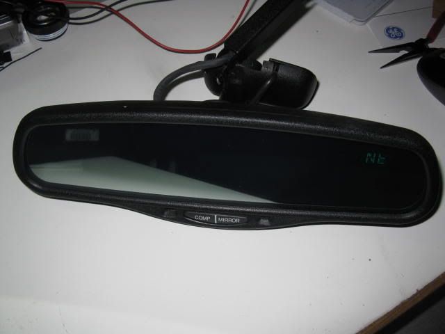 Gentex 177 Rear View Mirror with Compass - El Camino ... gentex 177 mirror wiring diagram 